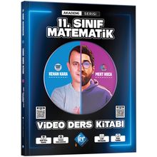 Kr Akademi Yayınları Kenan Kara ve Mert Hoca 11. Sınıf Matematik Video Ders Kitabı Akademi Serisi
