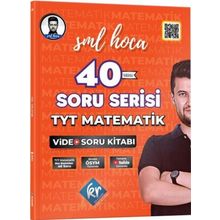 KR Akademi Yayınları - TYT Matematik 40 Soru Serisi Video Soru Kitabı SML Hoca