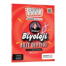 Kr Akademi Yayınları Yağmur Hoca ile TYT Biyosentez Tamamı El Yazılı Biyoloji Not Defteri