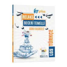 KR Plus LGS Relaks Türkçe Soru Fasikülü KR Akademi