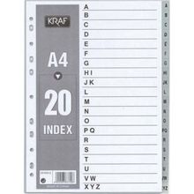 Kraf 1020 1-20 Seperatör PP Kapak Ayraç
