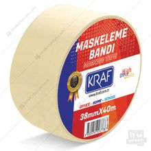 Kraf 38 mm x40 m Maskeleme Bandı