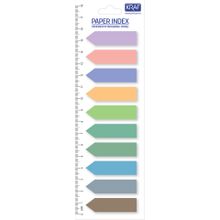 Kraf 51245 10 Renk 20 Yaprak Ok Şekilli 12x44 mm PP Index Film