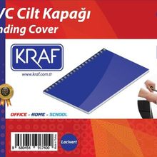 Kraf 512G 160 Mikron 100 Adet Lacivert Cilt Kapağı