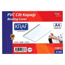 Kraf 512G Şeffaf Cilt Kapağı