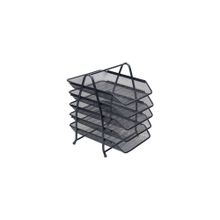 Kraf 5736224 Metal 5 Katlı Siyah 420G Perfore Evrak Rafı