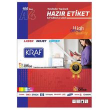 Kraf KF-2002 199.6x143.5 mm Lazer Etiker