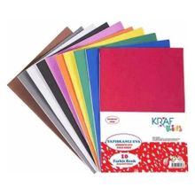 Kraf Kids KK20 20x30 2mm 10'lu Yapışkanlı Eva