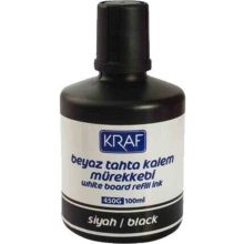 Kraf Siyah 100 ml Beyaz Yazı Tahtası Mürekkebi