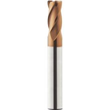 Kraft 4x10x4x50 mm R0.5 4 Ağız Karbür Freze