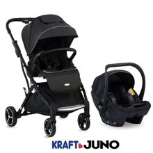 Kraft Juno I-Size Travel Sistem Siyah Bebek Arabası