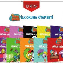 Kral Şakir İlk Okuma Kitapları - 10 Kitap - Eksik Parça Yayınları