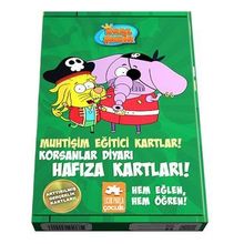 Kral Şakir Muhtişim Eğitici Kartlar Korsanlar Diyarı Hafıza Kartları - Kolektif