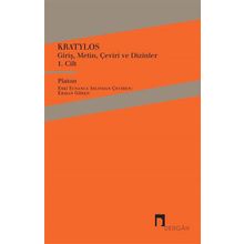 Kratylos 1. Cilt - Giriş, Metin, Çeviri ve Dizinler - Platon