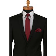 Kravatkolik KK9295 Bordo Kum Mendilli Kravat