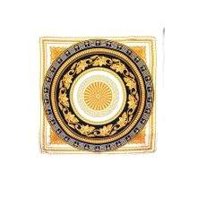 Kravatkolik SPS577-82 Krem Sarı Motif Desen Erkek Cep Mendili