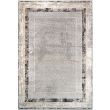 Kreasyon Halı 1267 Modern Gallery Gri 80x150 cm Yolluk
