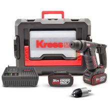 Kress KUC50.2 20 V 2x4 Ah Li-Ion 10 mm Mandren Kömürsüz 1.7 J SDS-Plus Pnömatik Matkap