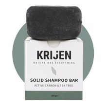 Krijen 100 gr Aktif Karbon ve Çay Ağacı Katı Şampuanı