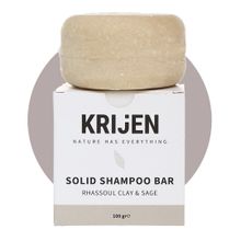 Krijen 100 gr Rhassoul Kili ve Adaçayı Katı Şampuan