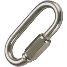 Krom Somunlu Oval Karabina 4mm