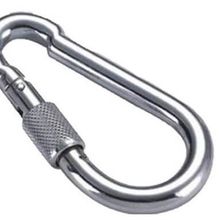 Krom Vidalı Karabina 4mm
