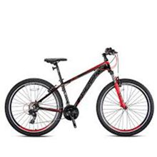Kron XC100 Hidrolik Disk Fren 27.5 Jant 21 Vites 19" Siyah Gri Kırmızı Dağ Bisikleti