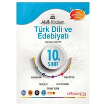Kronometre Yayınları 10. Sınıf Türk Dili Ve Edebiyatı Akıllı Kitabım
