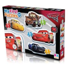 KS Games 10304 Cars My First Puzzles 4in1 Puzzle
