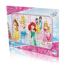 Ks Games 24 Parça Princess Frame Puzzle