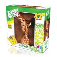 KS Games Stunning Giraffes 100 Parça Puzzle