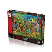 KS Puzzle 22009 1500 Parça Summer Garden Aimee Stewart Art Gallery Puzzle