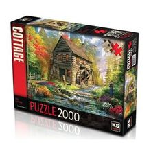 KS Puzzle Mill Cottage Değirmen Kulübesi 2000 Parça Puzzle