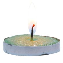 Ksmart Yeşil 5'li Tea Lights Mum