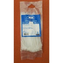 Ksn Plastik Beyaz 4.8x250 mm 100 Adet Kelepçe