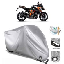 KTM 1290 Super Duke GT Siyah Arka Çanta Uyumsuz Ultra Kalın Su Geçirmez Motor Brandası