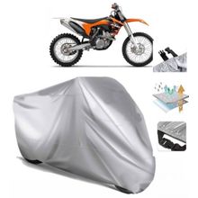 KTM 350 SXF Gri Bağlantı Tokalı Miflonlu Premium 4 Mevsim Motor Brandası