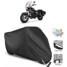 Kuba Superlight 200 Siyah Arka Çanta Uyumsuz Ultra Kalın Su Geçirmez Motor Brandası