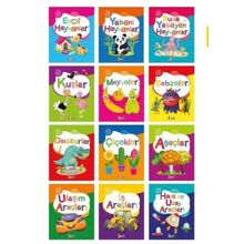 Küçük Kaşifin Boyama Kitabı Seti - 12 Kitap Takım - Bıcırık Yayınları