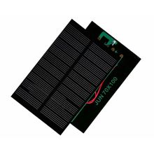 Küçük Mini Güneş Paneli 7Cmx10Cm 6 Volt 0,15 Amper + Ve - Uç Kabl