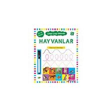 Kukla Yayınları Hayvanlar (4+Yaş) Çizgi Çizgi Etkinlik Kitabı