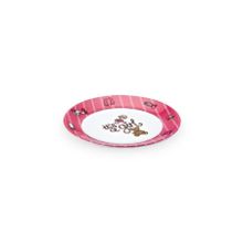 Külsan Thermoset Pembe 21 cm Melamin Mama Tabağı