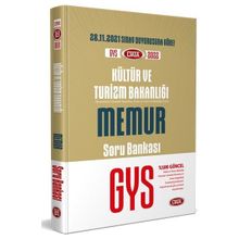 Kültür ve Turizm Bakanlığı Gys Memur Soru Bankası - Data Yayınları