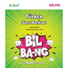 Kültür Yayıncılık 6. Sınıf Türkçe Bil Bang Soru Bankası