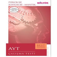 Kültür Yayıncılık AYT Psikoloji Sosyoloji Mantık Best Çalışma Testi