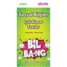 Kültür Yayınları 6. Sınıf Sosyal Bilgiler Bil-bang Çalışma Testi