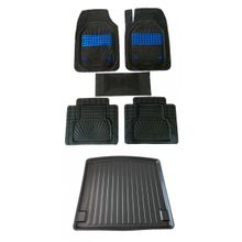 Kumsal Otomotiv Ford Focus 3 Sedan Kalın Stepne 2011 2014 Bagaj Havuzu Negro Mavi Oto Paspas Seti