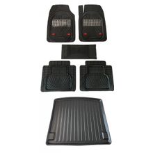 Kumsal Otomotiv Volkswagen Caddy Life 2011 Bagaj Havuzu Negro Karbon Oto Paspas Seti
