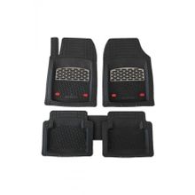 Kumsal Otomotiv Yekoto Renault Captur 13-17 Extra Derin Havuzlu 3D Karbon Paspas