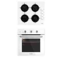 Kumtel A6 SF2 MT + KO 40 TAHDF Beyaz 2'li Ankastre Set